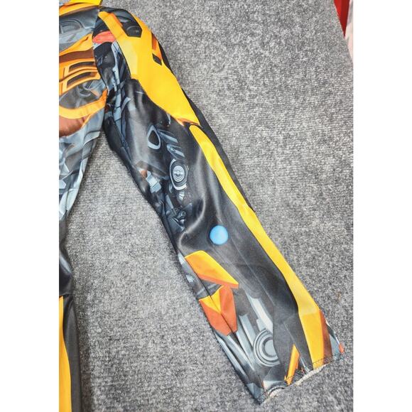 Transformers Bumblebee Costume Mask & Jumpsuit Size M (7-8) No Helmet - Picture 14 of 14